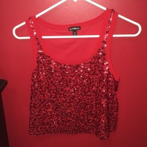 Sequence tank top crop top
